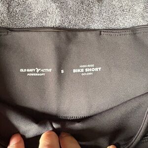 Old Navy Active Powersoft Black Bike Shorts